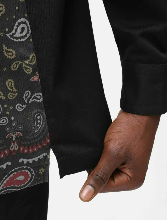 Men Shirts Dickies Reworked Shirt Black