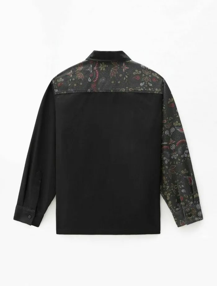 Men Shirts Dickies Reworked Shirt Black