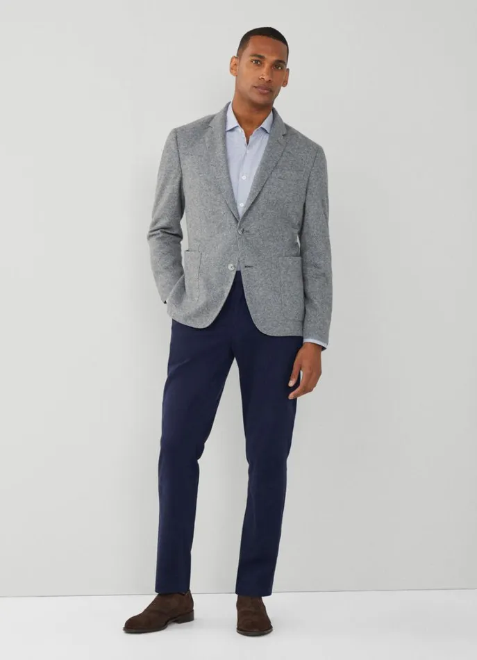 Men Shirts Hackett London Slim Fit Puppytooth Shirt Navywhite