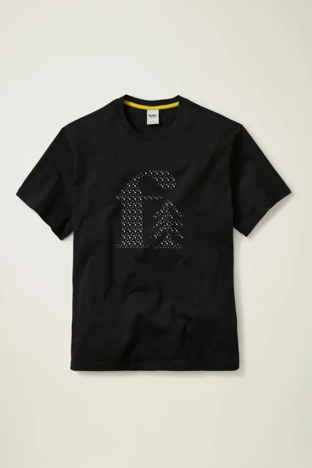 Men Short Sleeve Logo Tee Black Logo Bonobos Short Sleeve Tees