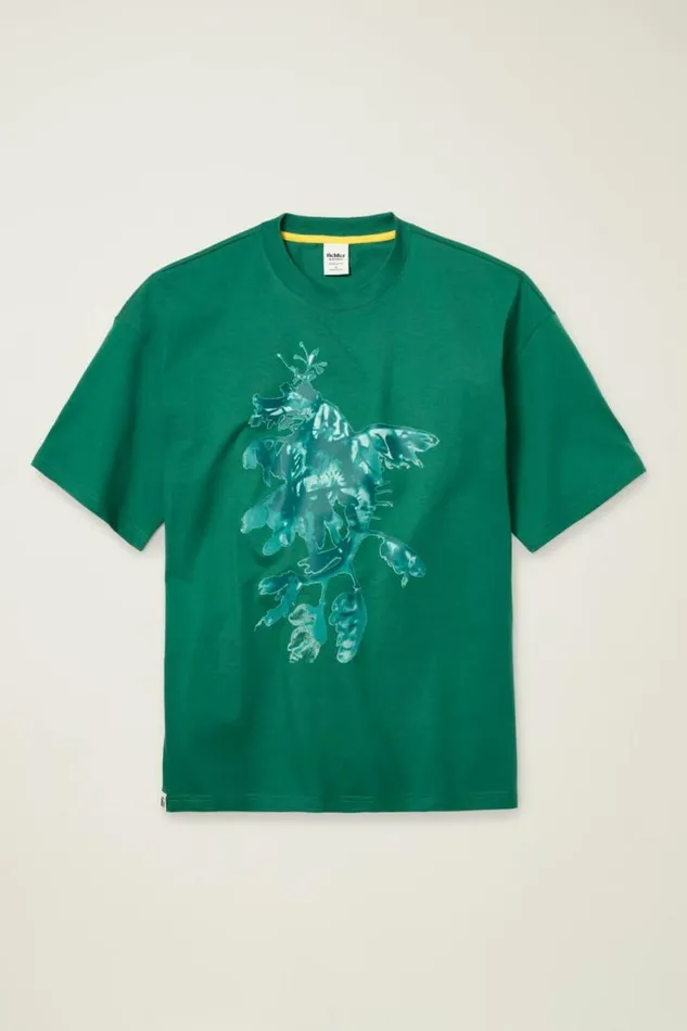 Men Short Sleeve Relaxed Graphic Tee Island Green Seahorse Bonobos Short Sleeve Tees