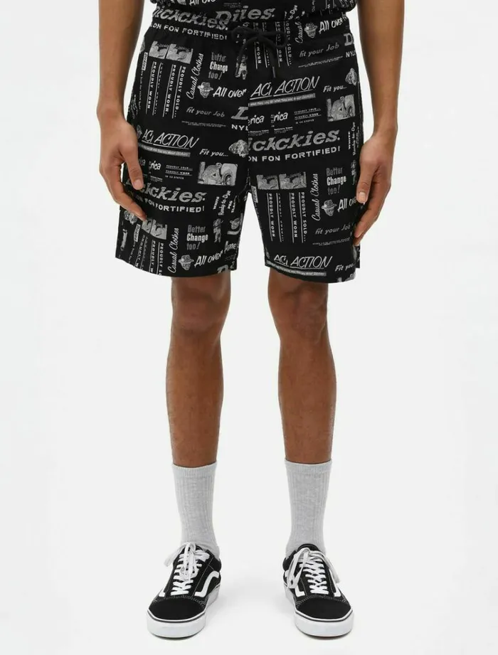 Men Shorts Dickies Pillager Short Black