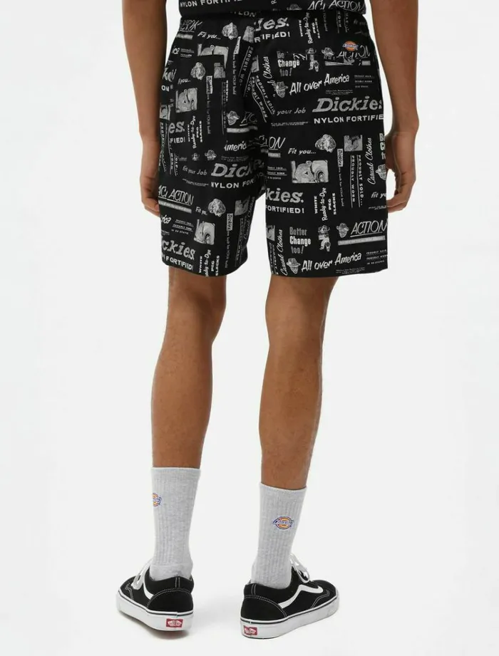 Men Shorts Dickies Pillager Short Black