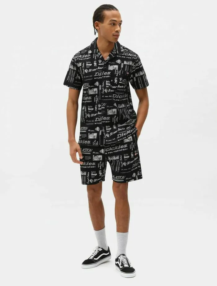 Men Shorts Dickies Pillager Short Black