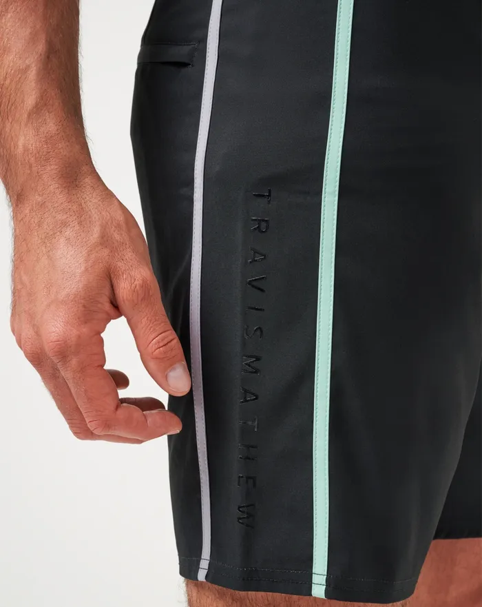 Men Shorts TravisMathew MAKING IT REEF BOARDSHORT Black