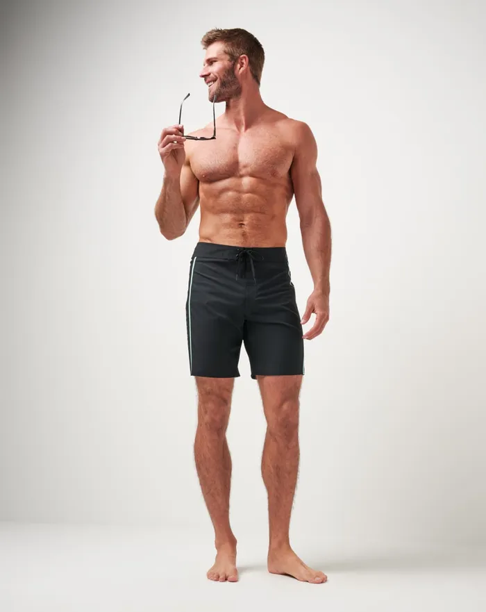 Men Shorts TravisMathew MAKING IT REEF BOARDSHORT Black