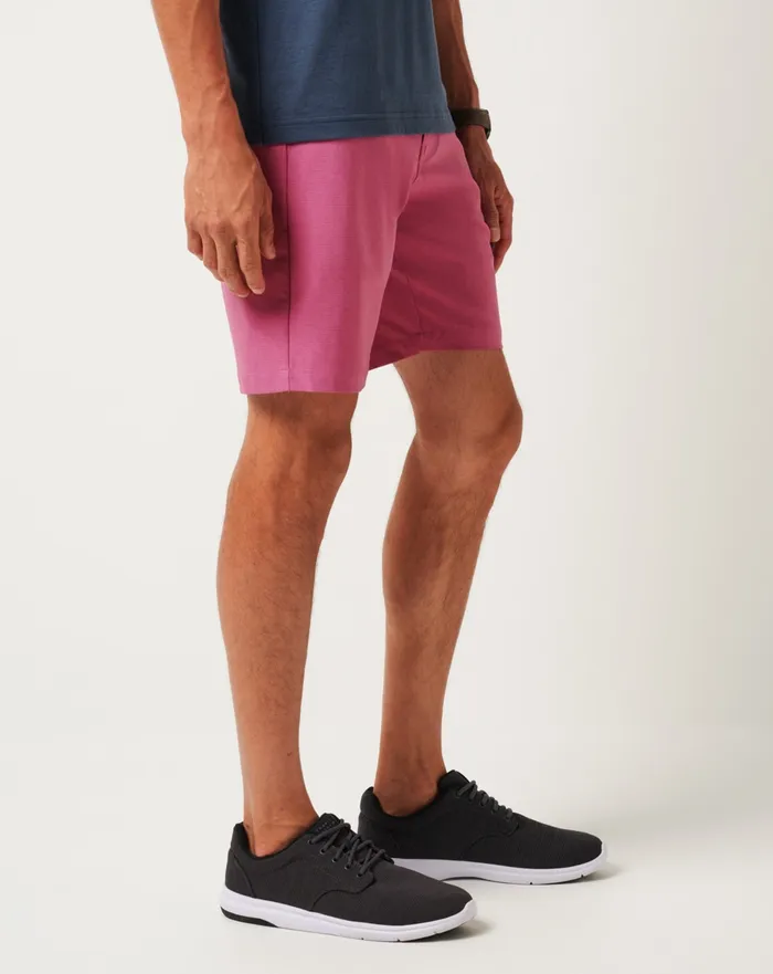Men Shorts TravisMathew SAND HARBOR SHORT 9IN Rose Wine