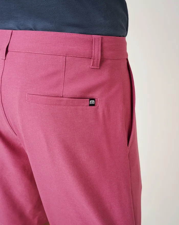 Men Shorts TravisMathew SAND HARBOR SHORT 9IN Rose Wine