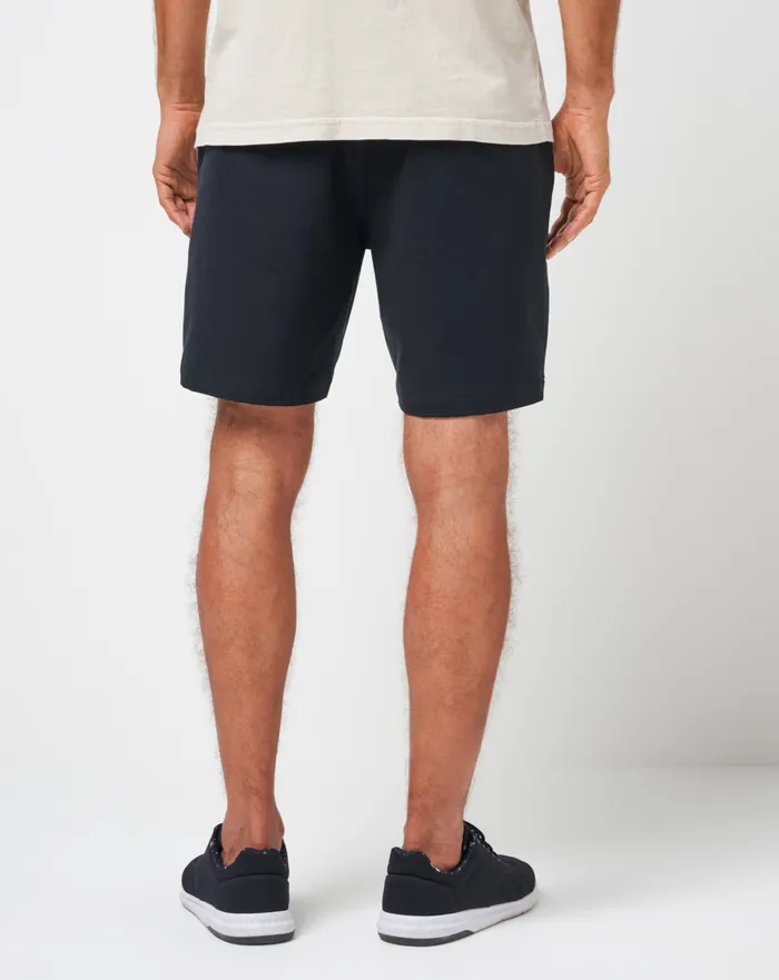 Men Shorts TravisMathew STRETCHKNIT SHORT 8IN Black