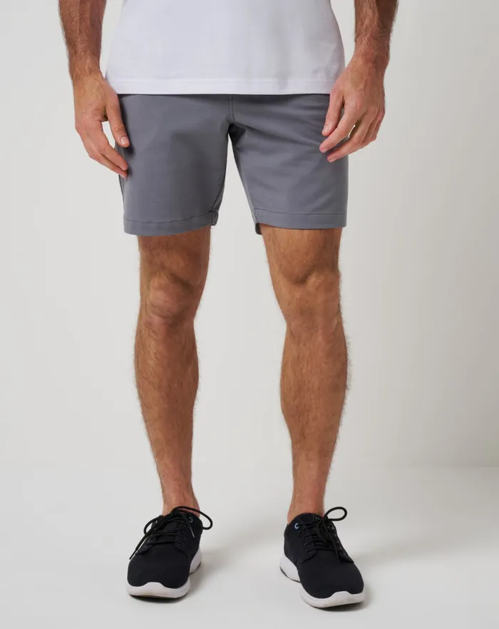 Men Shorts TravisMathew STRETCHKNIT SHORT 8IN Quiet Shade