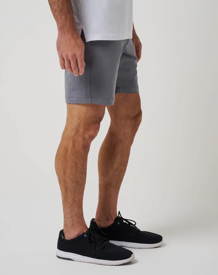 Men Shorts TravisMathew STRETCHKNIT SHORT 8IN Quiet Shade