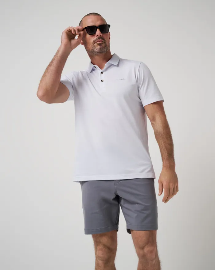 Men Shorts TravisMathew STRETCHKNIT SHORT 8IN Quiet Shade