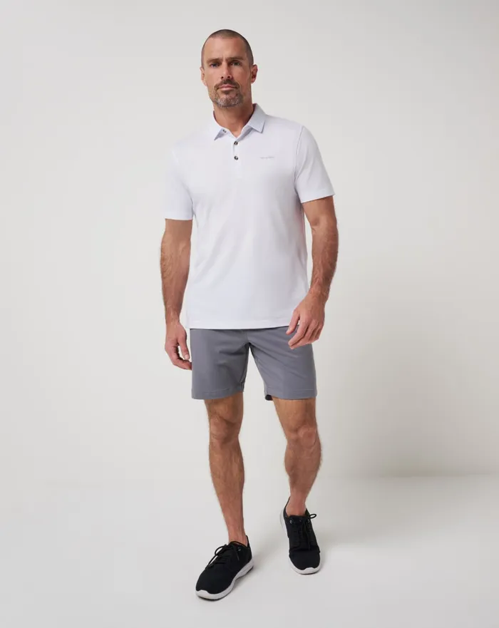 Men Shorts TravisMathew STRETCHKNIT SHORT 8IN Quiet Shade