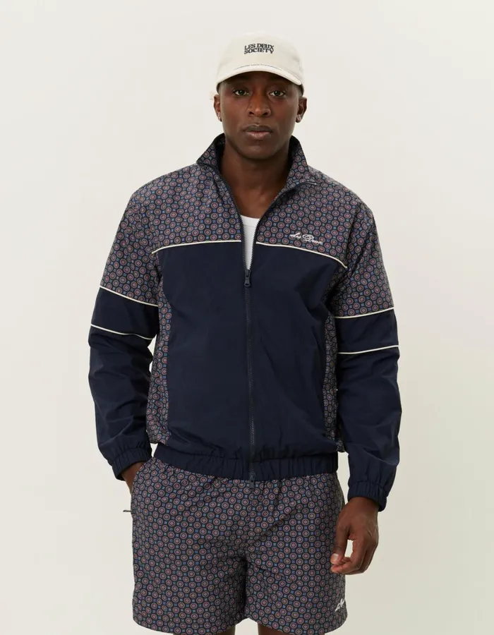 Men Smith Track Jacket 8211 Dark Navy Les Deux JacketsCoats