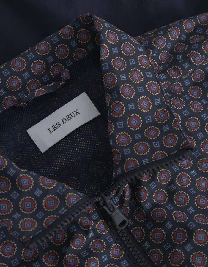 Men Smith Track Jacket 8211 Dark Navy Les Deux JacketsCoats