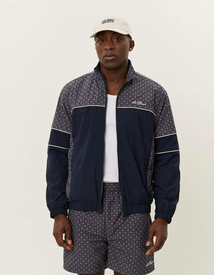 Men Smith Track Jacket 8211 Dark Navy Les Deux JacketsCoats