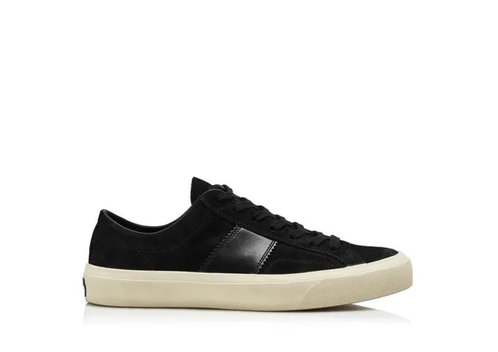 Men Sneakers Tom Ford Cambridge Lace Up Sneaker Black