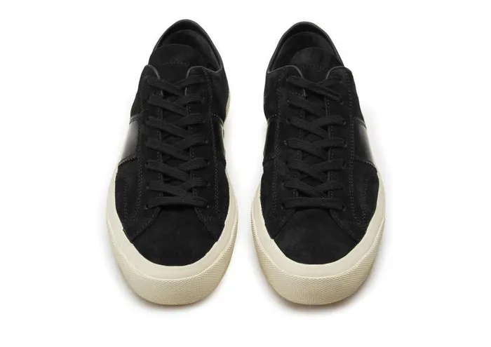 Men Sneakers Tom Ford Cambridge Lace Up Sneaker Black Men Sneakers Tom Ford Cambridge Lace Up Sneaker Black