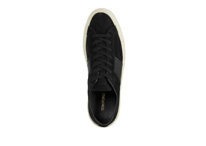 Men Sneakers Tom Ford Cambridge Lace Up Sneaker Black Men Sneakers Tom Ford Cambridge Lace Up Sneaker Black