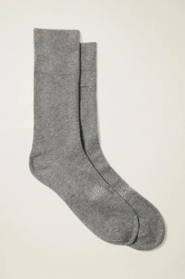 Men Soft Everyday Socks Heather Charcoal Bonobos Socks and Underwear