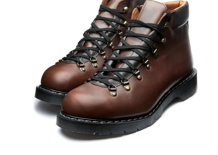 Men Solovair Hiker Boots Gaucho Crazy Horse Urban Hiker