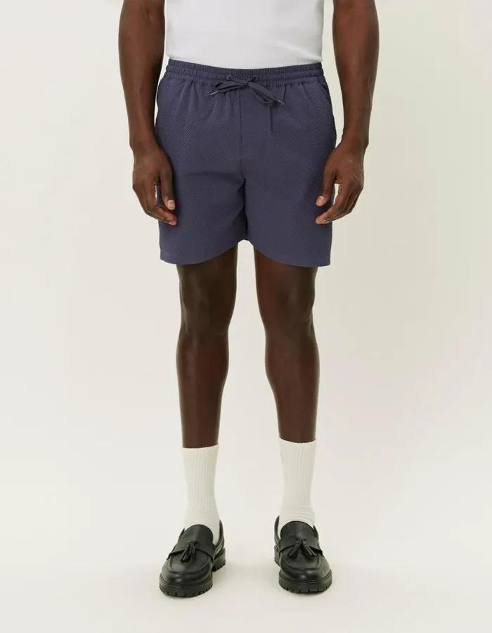Men Stan Seersucker Swim Shorts 20 8211 Graystone Les Deux Shorts