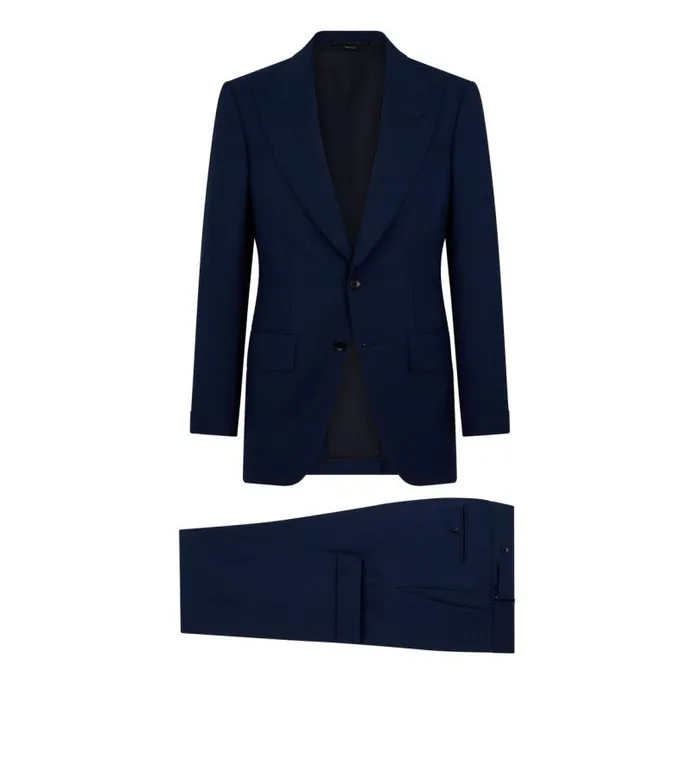 Men Suits Tom Ford Micro Hopsack O039connor Suit Ink Blue