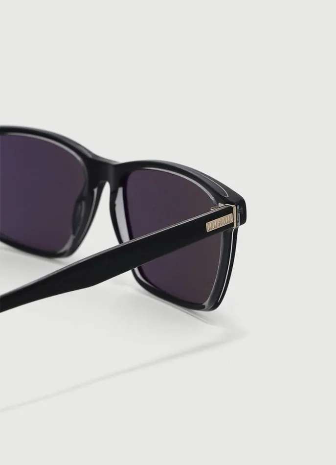 Men Sunglasses Hackett London Square Sunglasses Black