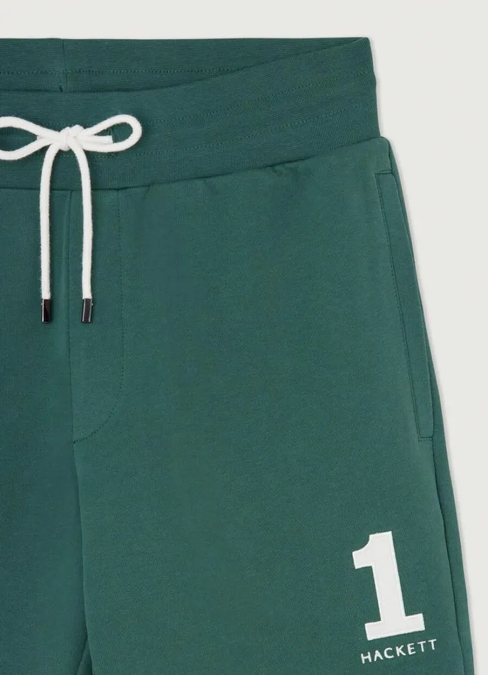 Men Sweatshirts Hackett London Classic Fit Heritage Shorts Green