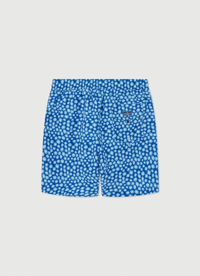 Men Swimwear Hackett London Daisy Swim Shorts Blue