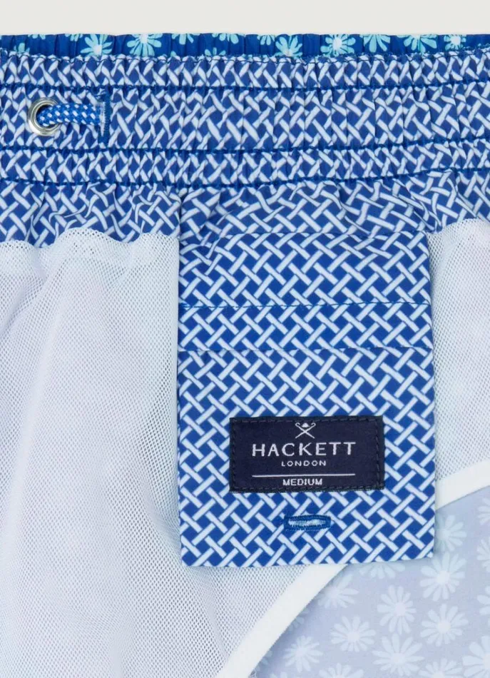 Men Swimwear Hackett London Daisy Swim Shorts Blue