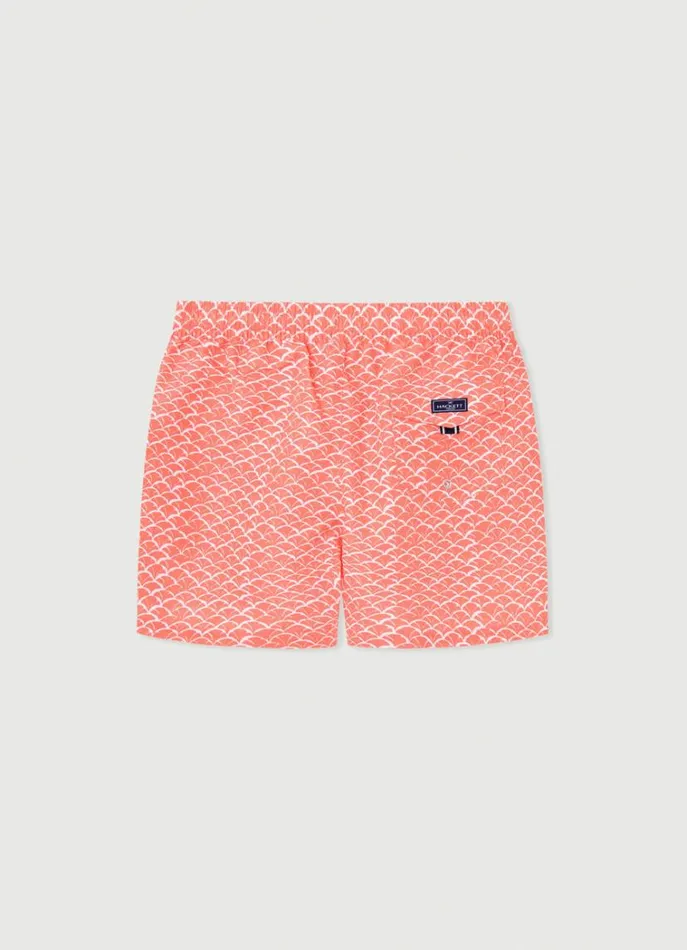 Men Swimwear Hackett London Shell Swim Shorts Orange