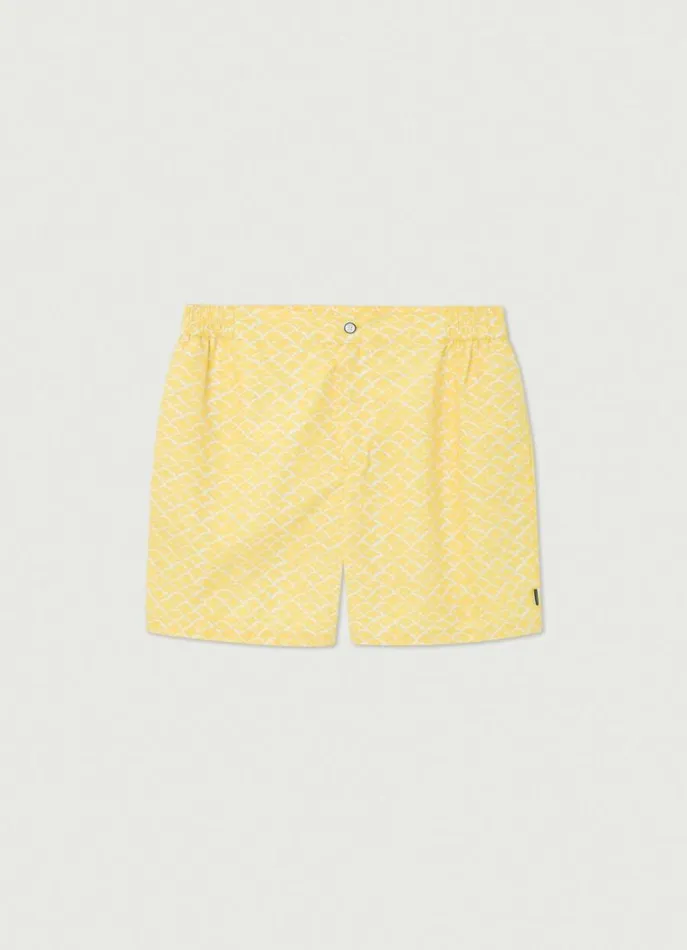 Men Swimwear Hackett London Shell Swim Shorts Yellow