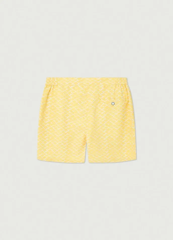Men Swimwear Hackett London Shell Swim Shorts Yellow