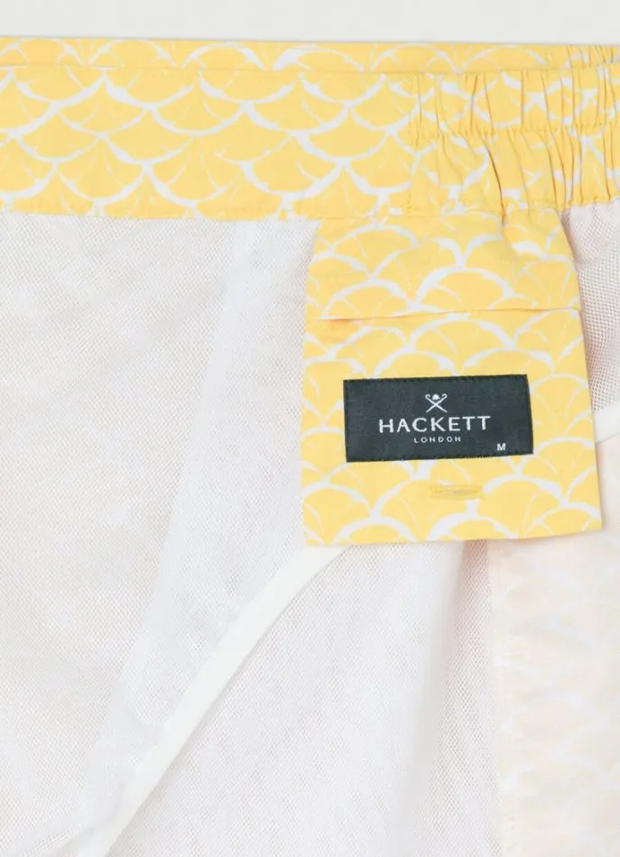 Men Swimwear Hackett London Shell Swim Shorts Yellow