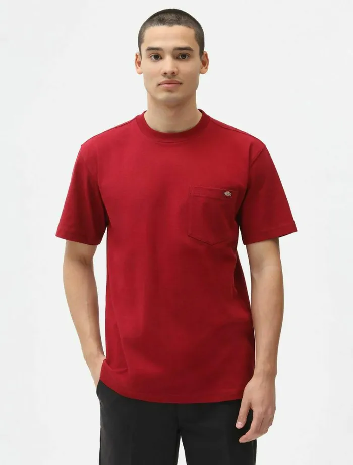 Men TShirts Dickies Porterdale TShirt Bikg Red