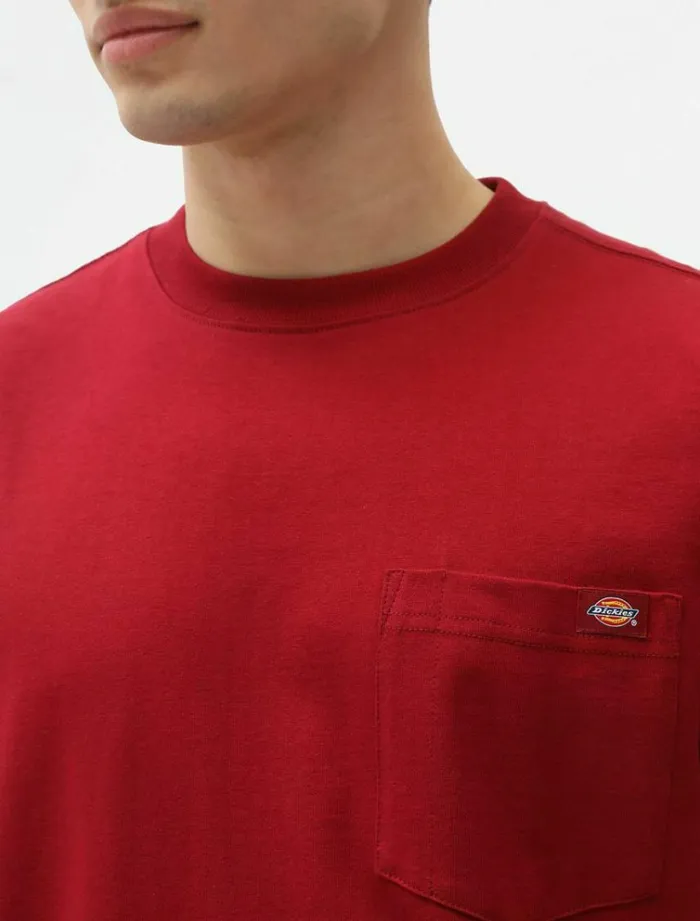 Men TShirts Dickies Porterdale TShirt Bikg Red