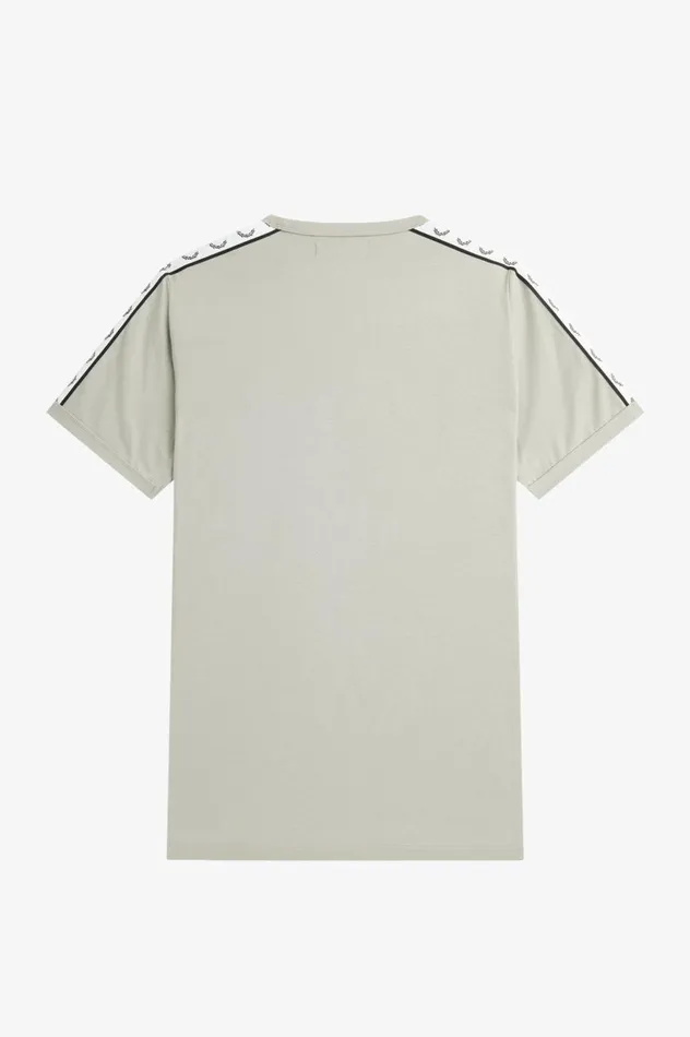 Men Taped Ringer TShirt Limestone Fred Perry TShirts