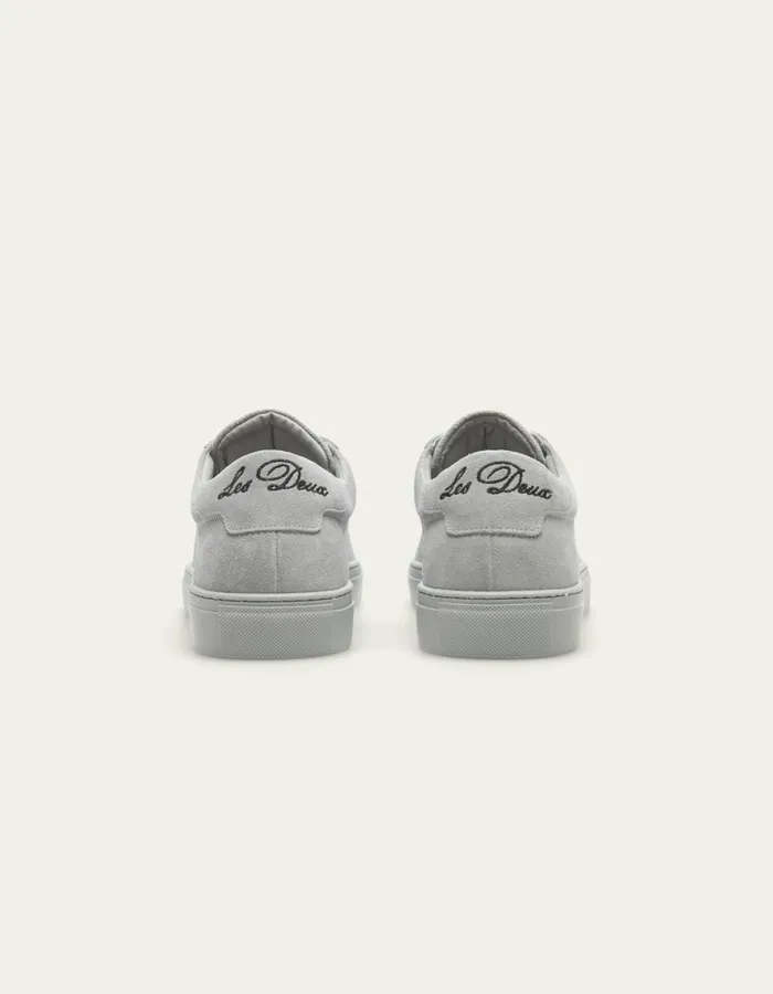 Men Teddy Suede Sneaker 8211 Feather Grey Les Deux Shoes