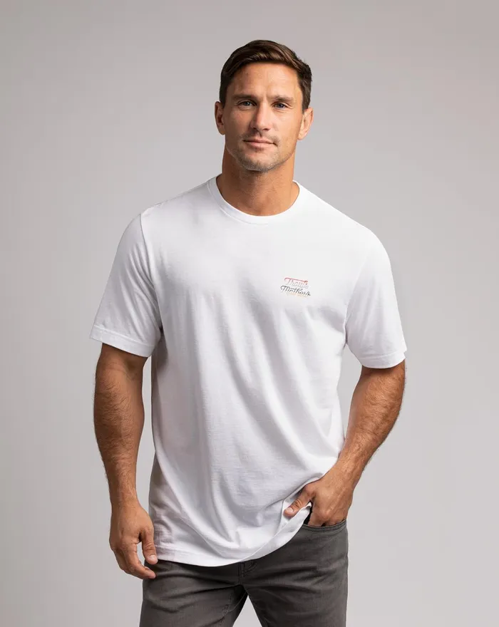 Men Tees TravisMathew BUFFET STYLE TEE White