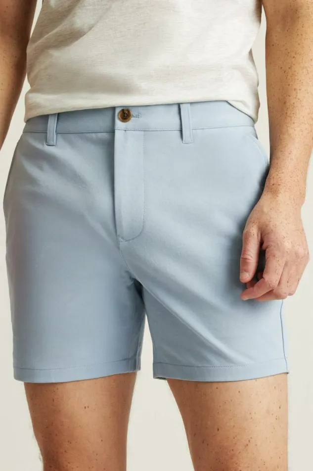 Men The Chino Short 20 Dusty Blue Bonobos Chino Shorts
