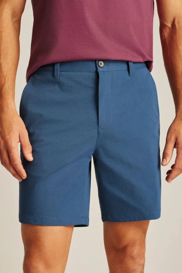 Men The Chino Short 20 Naval Blue Bonobos Chino Shorts