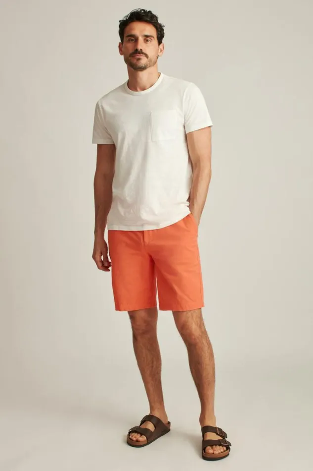 Men The Chino Short 20 Persimmon Bonobos Chino Shorts