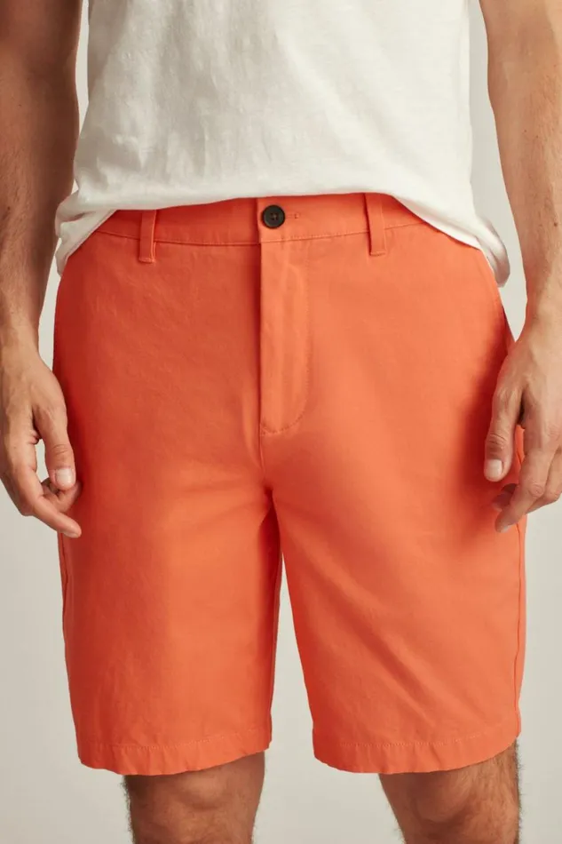 Men The Chino Short 20 Persimmon Bonobos Chino Shorts