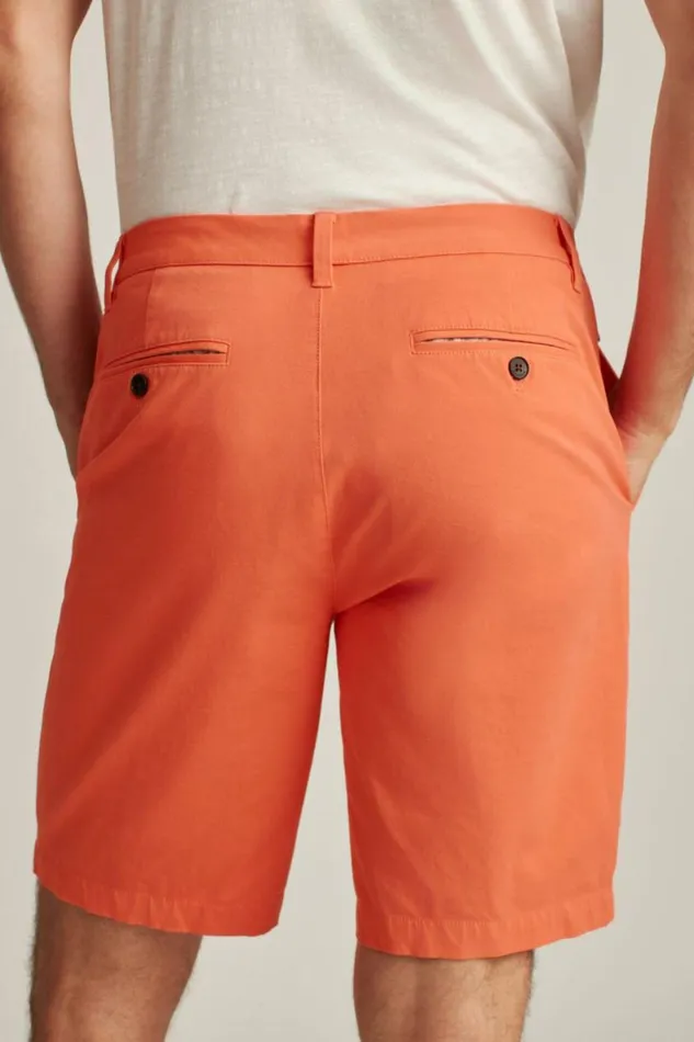 Men The Chino Short 20 Persimmon Bonobos Chino Shorts