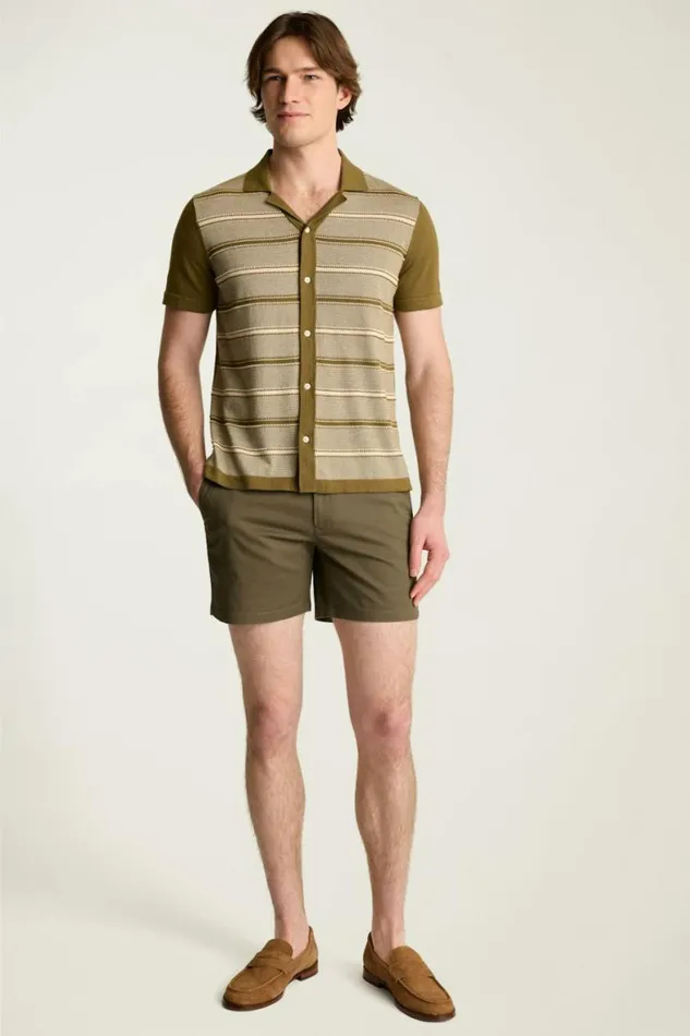Men The Original Chino Short Charcoal Brown Bonobos Seasonal Pants