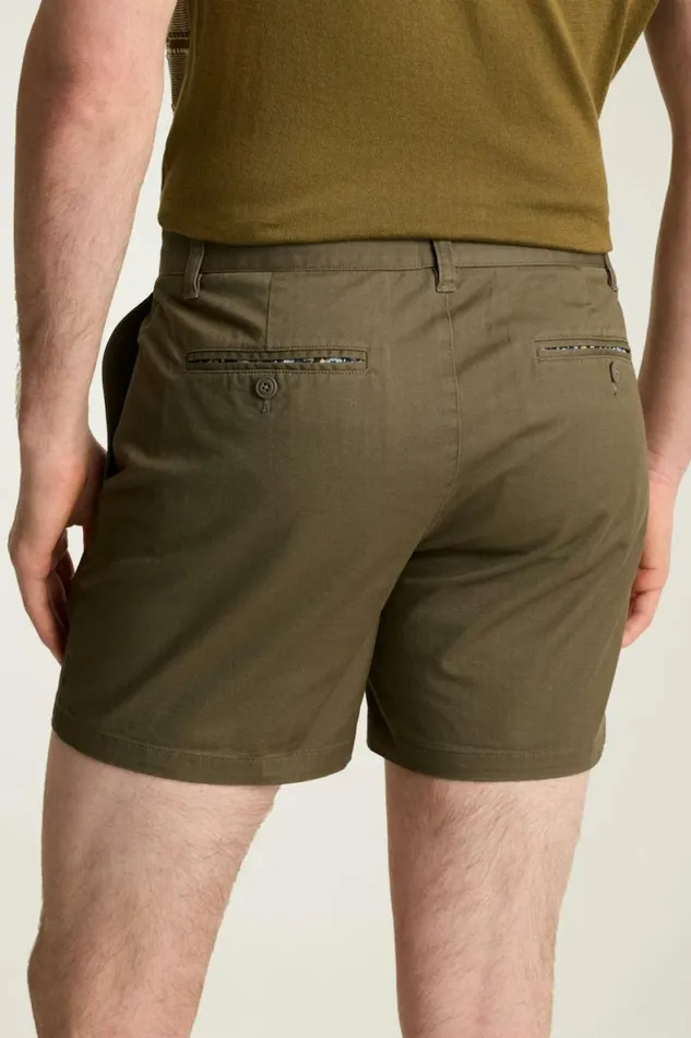 Men The Original Chino Short Charcoal Brown Bonobos Seasonal Pants