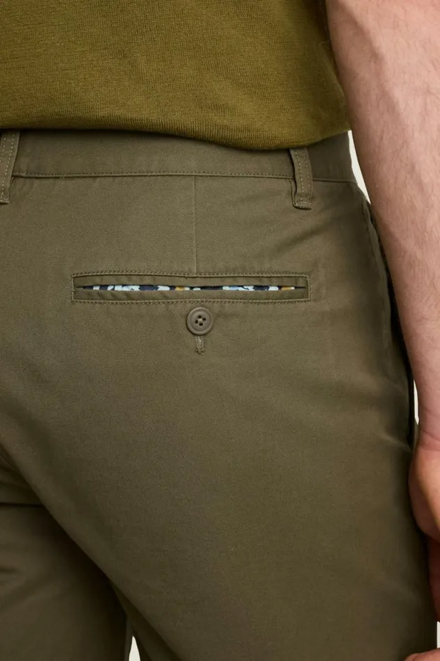 Men The Original Chino Short Charcoal Brown Bonobos Seasonal Pants