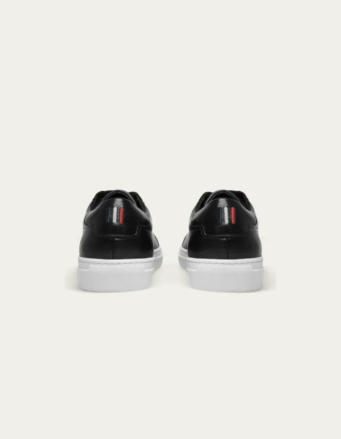 Men Theodor Leather Sneaker 8211 BlackWhite Les Deux Shoes