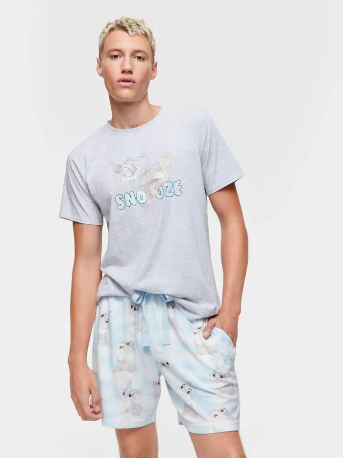 Men Thumper Plush Mid Short Multi Peter Alexander Shorts